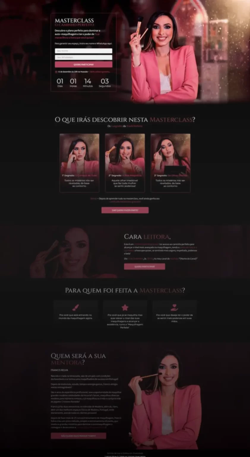 Landing page portfólio