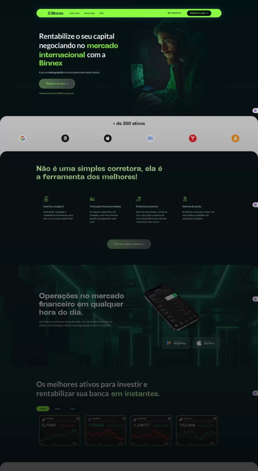Landing page portfólio