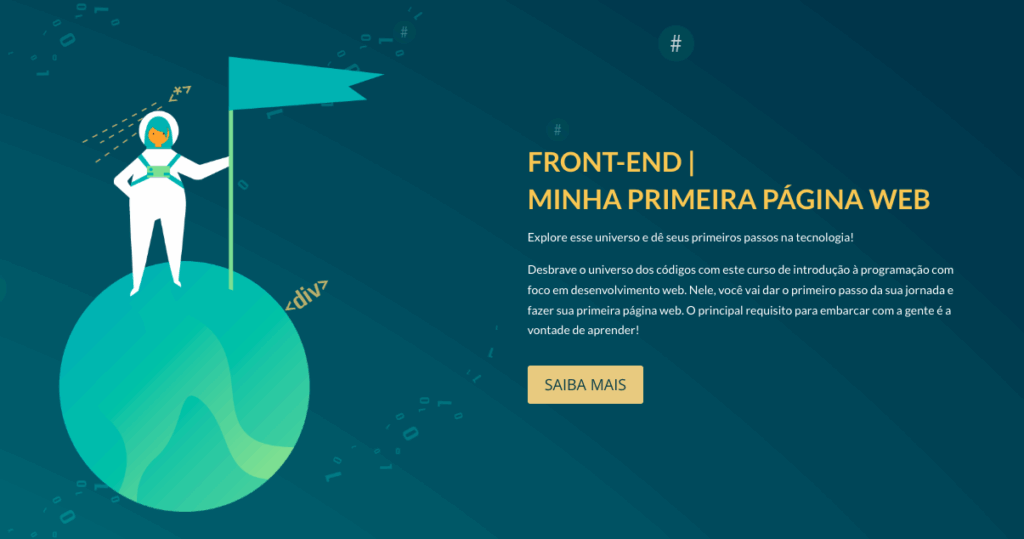 bolsa para curso de programação programaria