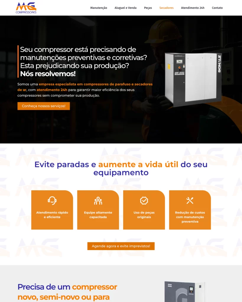 site compressores